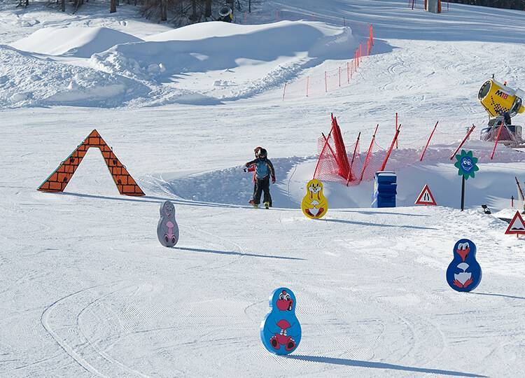 Tapis roulant per i campetti sci dei bambini
