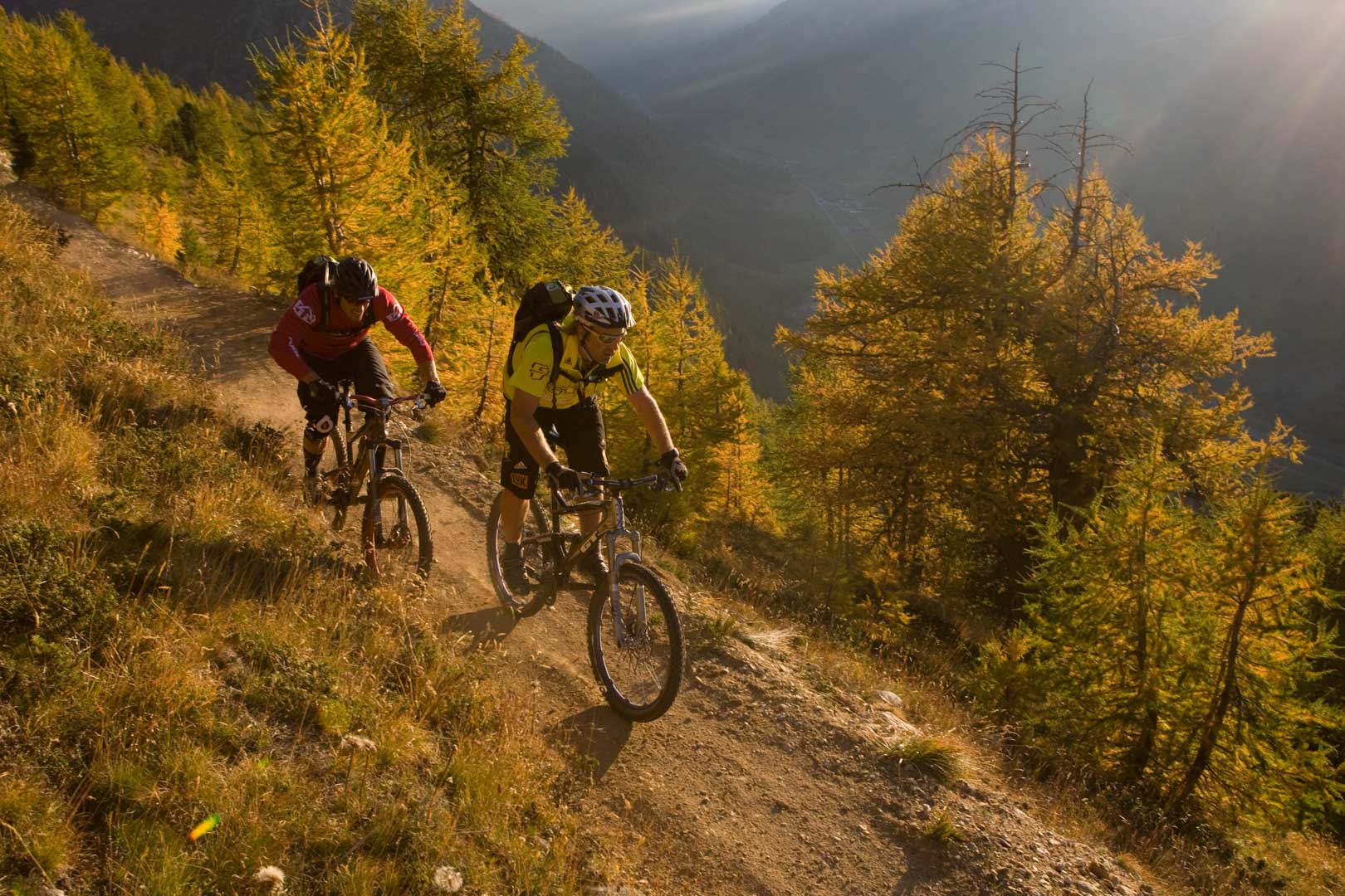 I sentieri per le mountain bike e downhill a Livigno